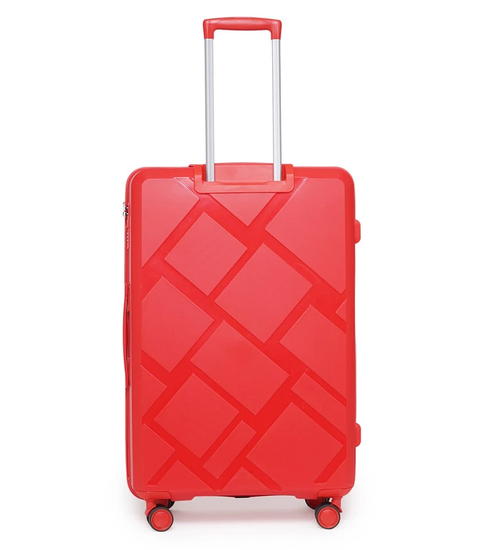 Star Hard-Sided Luggage Trolley Bag in Red Color 75 cm